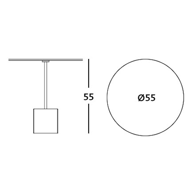 ca. Ø55 x 55H cm