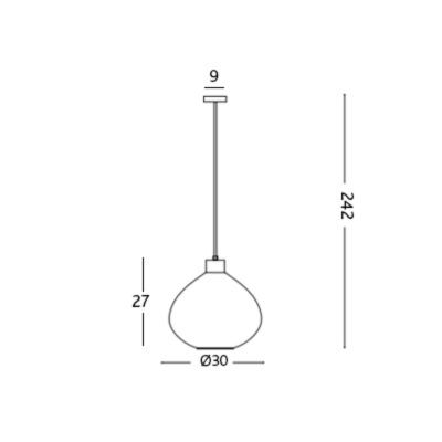 ca. Ø30 x H27 cm