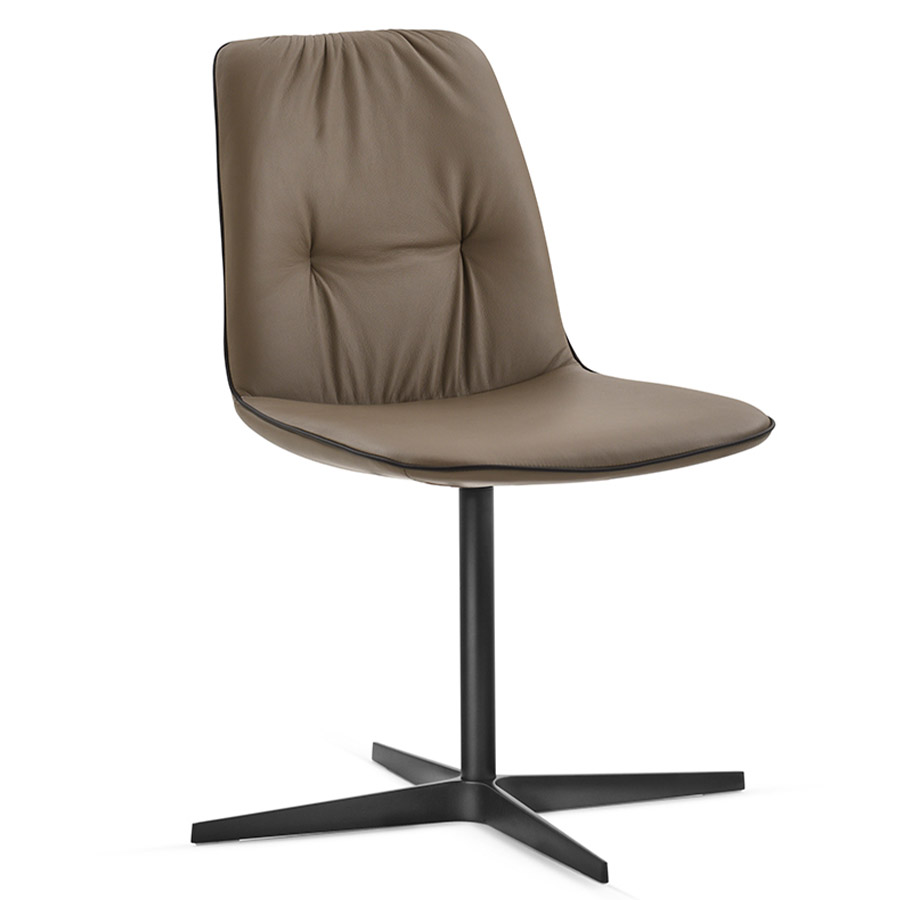 LISA 4 WAYS Stuhl | 117178-04 | LNC - Panama | 117171-02 | LNC -  V01-V02-V03 | 47x59x85H cm | 117174-05 | LNC - Ecopelle Keder