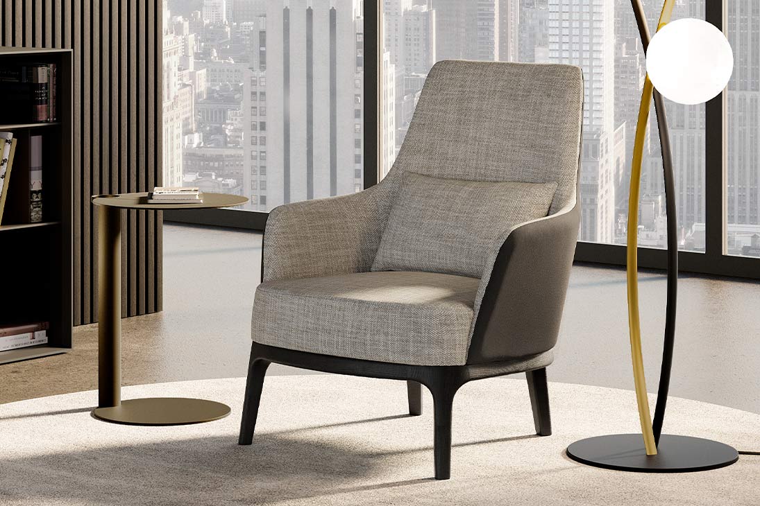 MAX LOUNGE BICOLOR Sessel