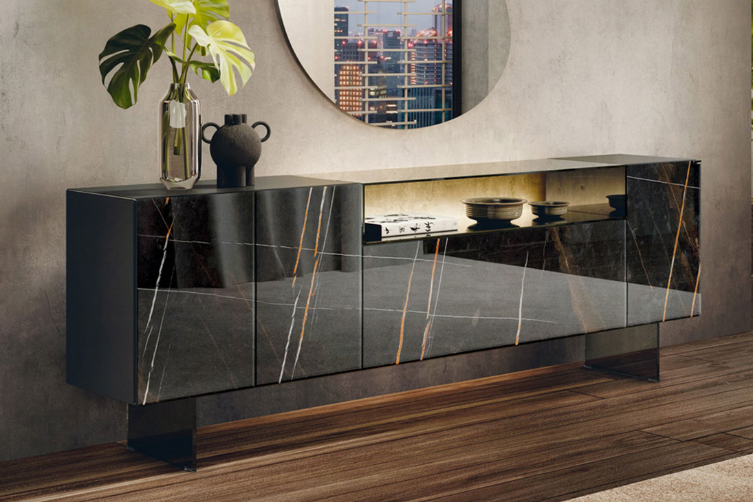 36E8 GLASS 1328 Sideboard