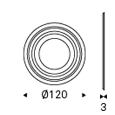 ca. Ø120 cm